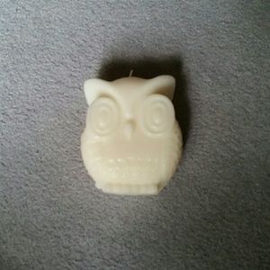 *DONATED* Owl Candle (Unscented?)