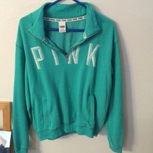 Women's PINK quarter zip