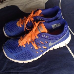 Blue & Orange Nike Flex 2013 Run