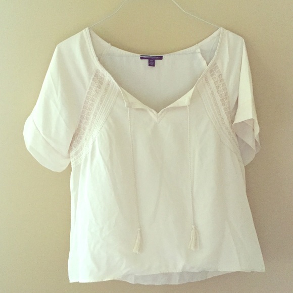 American Eagle Peasant Top