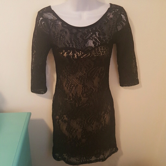 Heart 2 Heart  Dresses & Skirts - Lace Black Dress
