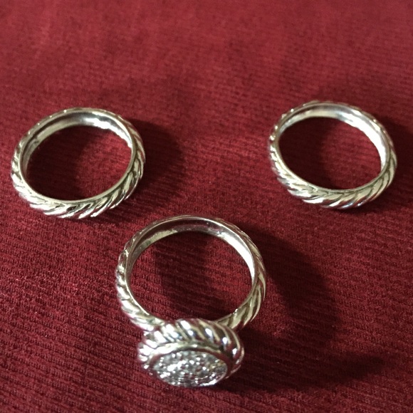 Fashion stackable rings - Picture 2 of 2