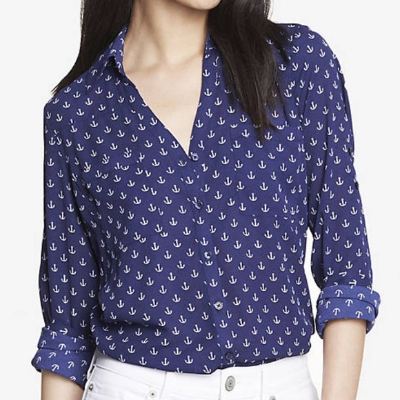 Express Tops - Express portofino blouse