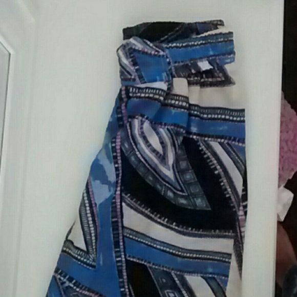 Long multi colored flow pants - Picture 2 of 3