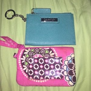 Calvin Klein and Vera Bradley tiny wallets!