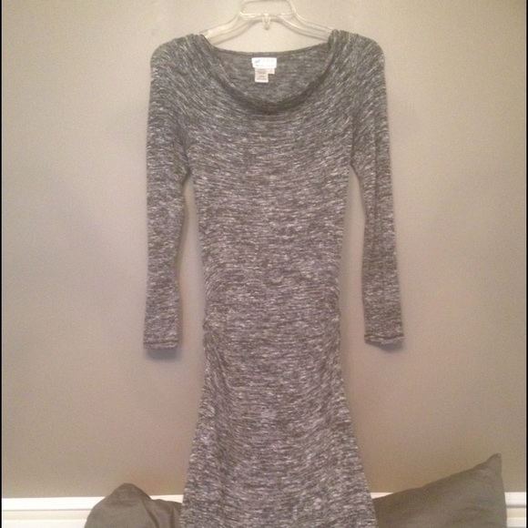 Long sleeve maxi sweater dress