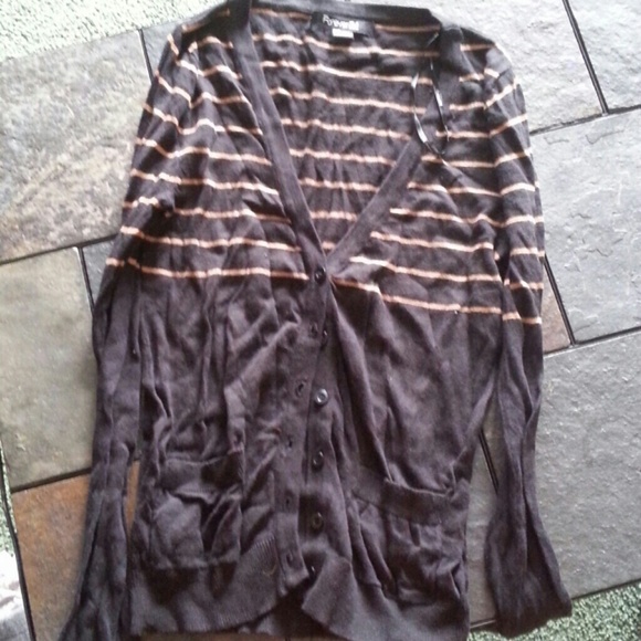 Black cardigan