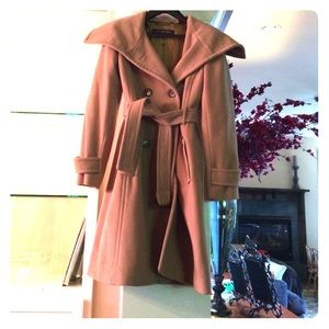 Marc New York - like new camel colored wool coat