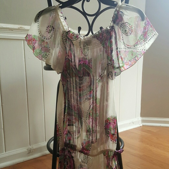 Sheer dressy top