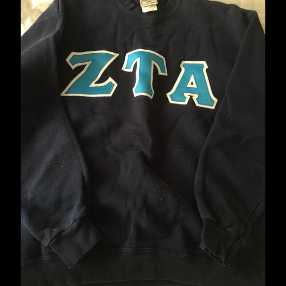ZTA letters sweatshirt