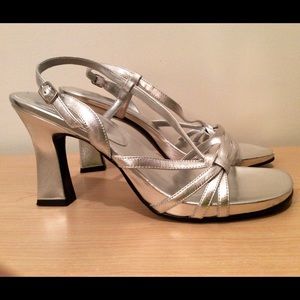 Parade Silver Sandals