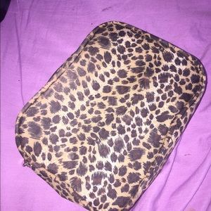 Cute cheetah handbag/ pencils case/ makeup case