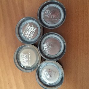 Eye shadow pots nude pink and just beidge