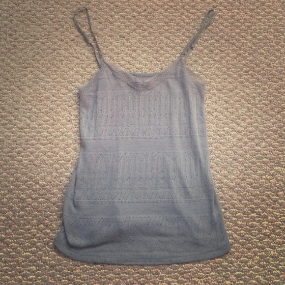 Gray Knit Tank top
