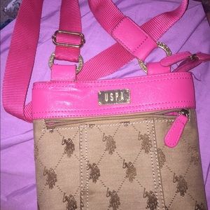 Polo pink satchels purse cute