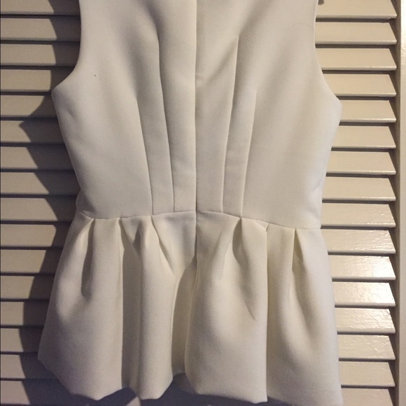 Karlie white jeweled peplum - Picture 3 of 3