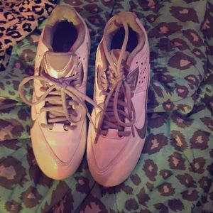 Nike cleats size 8, worn a few times got injuried.