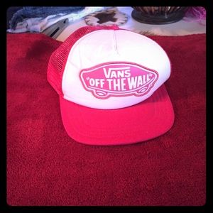 Pink Vans Off the Wall hat