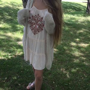 Baby pink jada dress