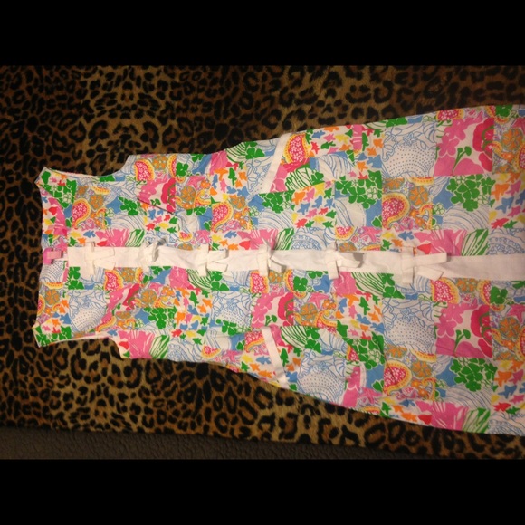 Multi pattern dress