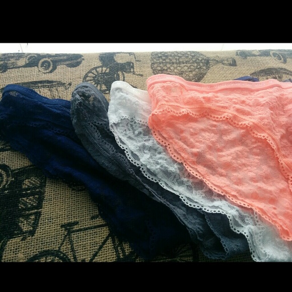 Victoria's Secret lacy underwear (four pairs)