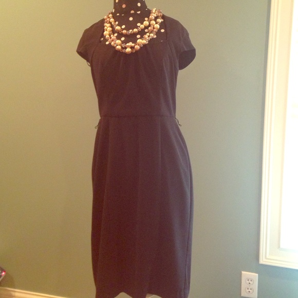 WHBM size 6 black dress