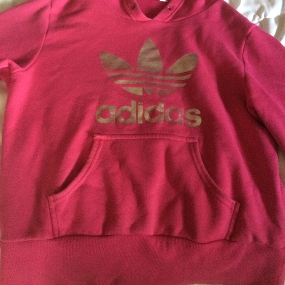 Pink Adidas Hoodie