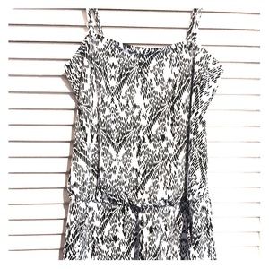 Susana Monaco black and white romper