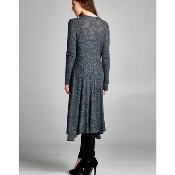 1DAYSALE "Revival" Longline Maxi Cardigan - Picture 3 of 4