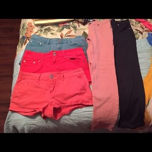 Shorts and jeggings