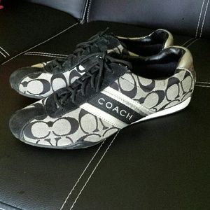 Coach Women's Classic Sneaker Black 7M