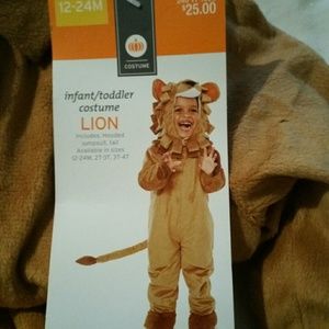 Loin One Piece Boy/Girl Costume Size 12-24 Toddler