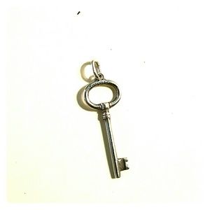 Authentic Tiffany key pendant