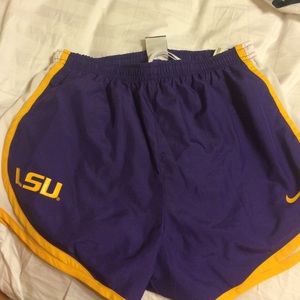 LSU Nike shorts