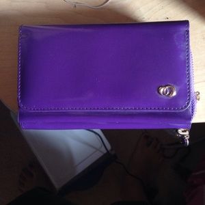 Wallet with phone pouch