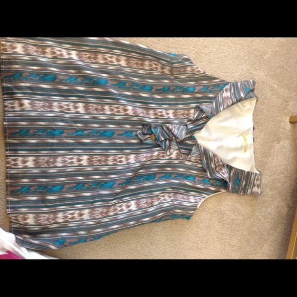 Aztec blouse