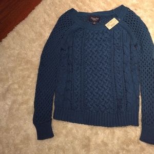 Teal sweater