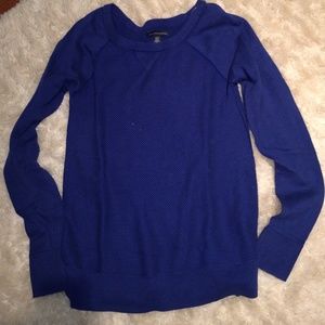 royal blue sweater