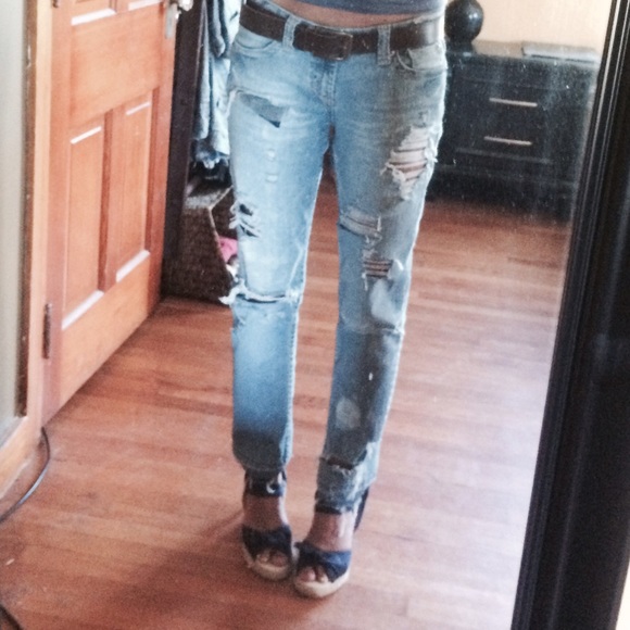 Denim - Ripped by a Hippie... Old School Style