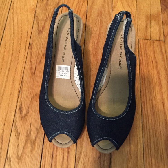 Jean material wedges