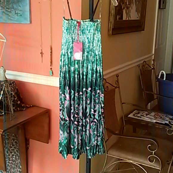 smocked sun dress