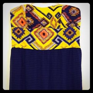 Xhilaration XXL sleeveless maxi dress
