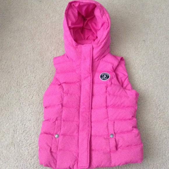 Pink puffy vest - Picture 1 of 4
