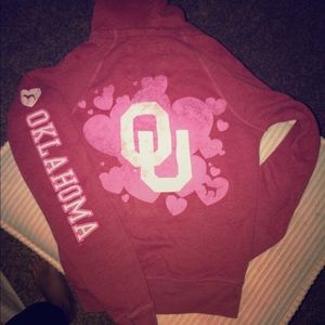 "BUNDLE" OU Sooners "VS PINK" sweatshirt & pants