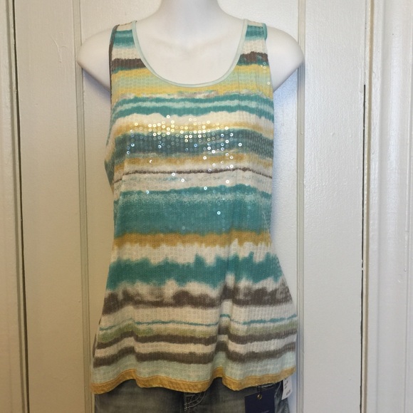 Sequin tank