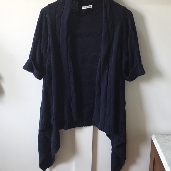 Navy blue cardigan