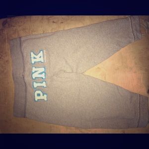 Victoria's Secret Pink crop sweatpants
