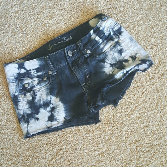 American Eagle acid wash shorts