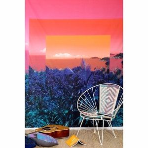 Magical Thinking Sunset Beach Tapestry