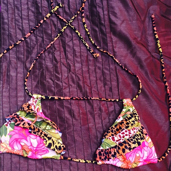 VS animal print bikini Top